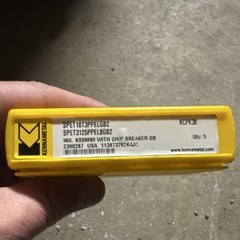 Kennametal inserts, SPET10T3PPELGB2, SPET3125PPEL8GB2, GB2