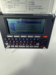 Franklin Merriam-Webster Electronic Dictionary & Thesaurus MWD-1500 Works great