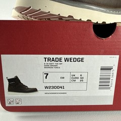 Size Men’s 7 – Wolverine Men Trade Wedge 6″ Moc-Toe Work Boots W230041 – NEW