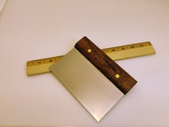 Dexter USA S496 Wood Handle Dough Cutter/workshop Bench Scraper 6X3 Factory2nd