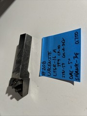 valenite LTGR-16A Indexible Carbide Lathe Toolholder 5”OAL 3/4”Shank Turning Tri