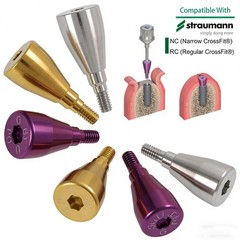 US Fit Straumann Closure Screw Healing Abutment NC/RC Bone Level BL/BLT Titanium