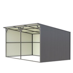 12’x20′ Metal Livestock Shelter Corrosion Resistant for Cattle Horse Sheep