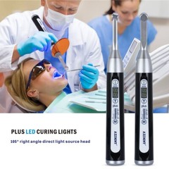 AZDENT Dental Wireless LED 1 Second Curing Light Resin Lamp Curing High Power