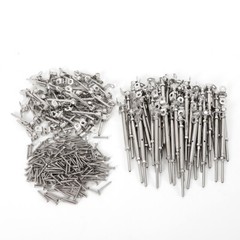 50 Pack T316 Stainless Steel Tensioner Set for 1/8″ Cable Railing w/ Deck Toggle