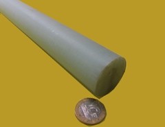 Phenolic Micarta G10FR4 Rods 1.375 (1 3/8″) Diameter x 24″ Long