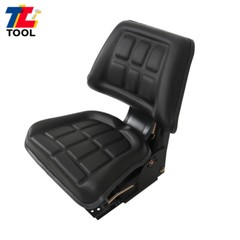 Black Tractor Suspension Seat For Ford New Holland 3300 3930 3910 6000 7600