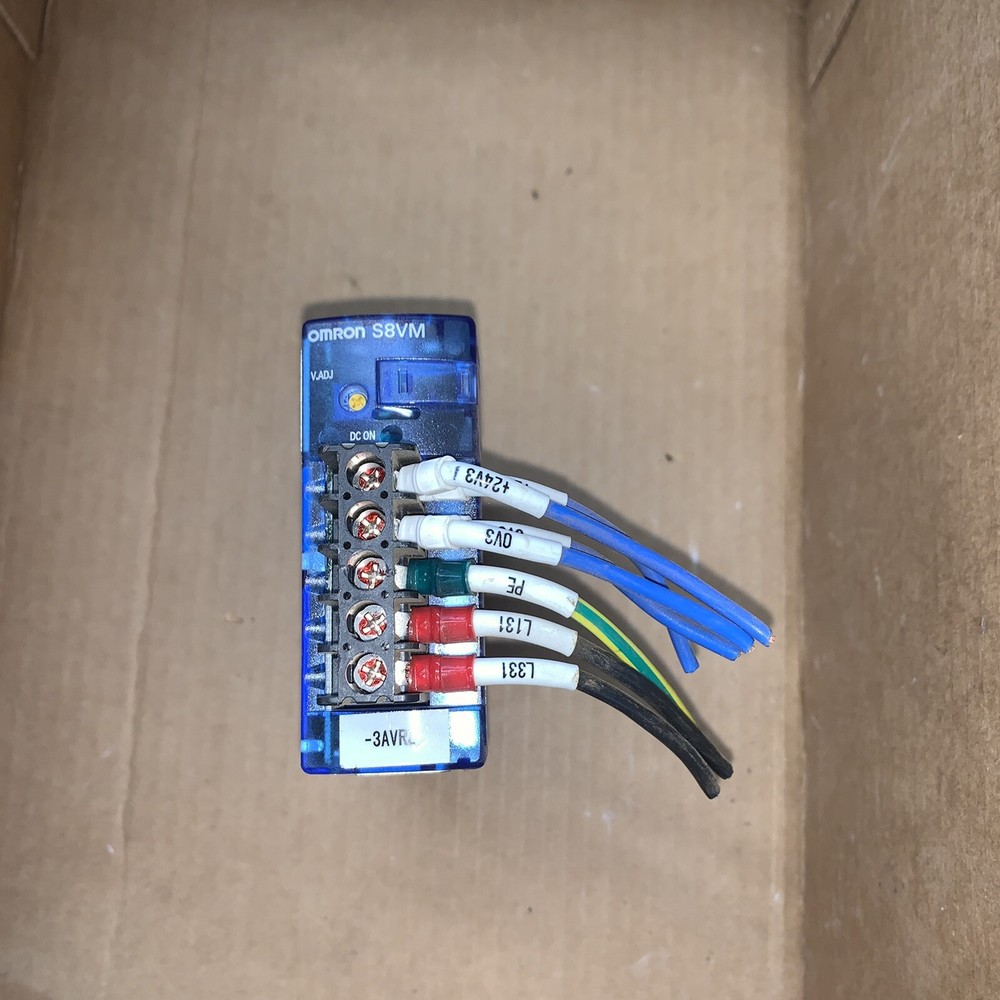 Omron DC Power Supply S8VM 24VDC Output S8VM-05024CD FREE SHIP