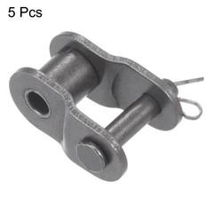 5pcs #40 Chain Offset Half Link Roller 1/2″ Pitch Carbon Steel for 08A Chain