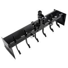 55″ Tow Behind Box Scraper Blade Three-Point Quick Hitch For Cat 0 Cat 1 Tractor
