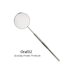 ORAL32 – DENTAL ORAL PHOTO MIRROR, ROUND 2 INCHES WITH HANDL