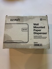 EZbrnd Multifold Paper Towel Dispenser Wall Mount Black 3200B-EZ Damage BOX