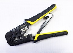 Network Phone Cable Tester Crimper RJ11 RJ12 RJ45 CAT5e Tool Kit Stripper