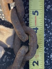 Vintage Farm Heavy Duty Iron Tow Chain w/ 2 Hooks 14 Feet – 22 Pounds