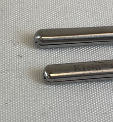 Pair of Klein 300-100-771 Endoscopic Bulldog Debakey Bowel Clamp 45mm Straight