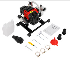 2.3HP 2-Stroke Gasoline Water Pump High-Pressure Irrigation Transfer Pump 1.5in