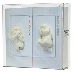 Bowman Dispensers Gp-072 Glove Box Dispenser, Petg, Holds (2) Boxes , Clear