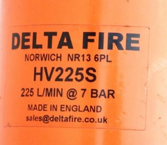 DELTA FIRE LOW EXPANSION FOAM BRANCHPIPE NORWICH NR13 6PL HV225S 225 L/MIN 7BAR