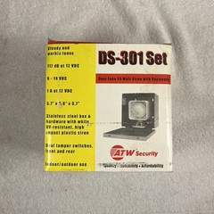 DS-301 Set ATW Dual Tone 25 Watt Siren with Enclosure