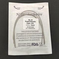 10Packs Dental Niti Arch Wires Round Super Elastic Oval Orthodontics Arcs