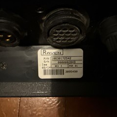 Raven SCS 660 NVM (P/N: 1-063-0172-542)