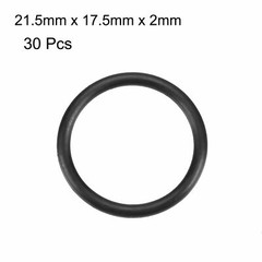 30 Stück Nitril-Butadien-Gummi-O-Ring 17,5 mm Innendurchmesser 2 mm Breite