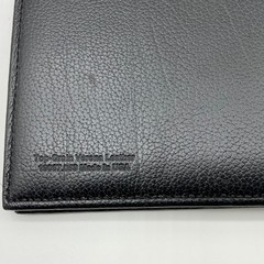 Vintage Franklin Covey Folder Folio Top Grain Verona Leather Black 1996