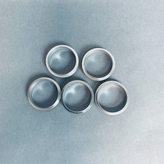 Edwards Centring Ring Only Aluminum DN 25 ISO-KF NW25 Lot of 25 Center Rings