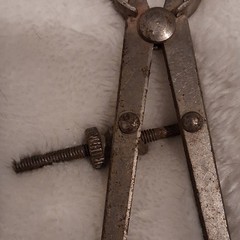 Outside Caliper Firm Joint 6 in Leg Size, Max 6 in Metalworking Tool