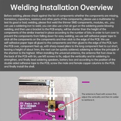 Digital Tube FM Radio Electronic Kit DIY Soldering Practice Kit 87.5MHz~108MHz