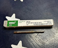 Widia #4-40 H7 SPPT Gun Tap 3FL UNCTD 5887597 USA ONE TAP