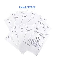 Dental Orthodontic TMA Beta Ti-Mo Arch Wires Round Rectangular Arch Ovoid Form