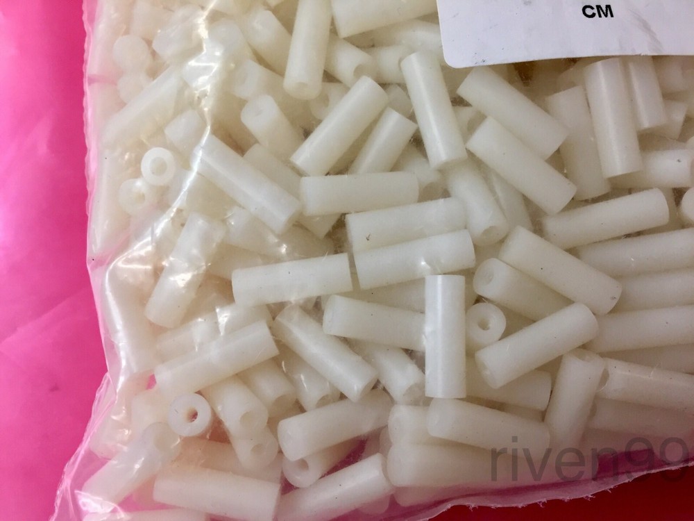 Lot 50pcs Essentra Round Threaded Nylon Standoff, Spacer, SELECT SIZE, Female-F