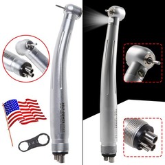SELF-POWER Dental No-LED / LED E-generator High Speed Handpiece 4Hole Turbine
