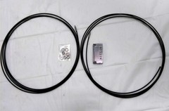 Lot of 2 New SICK LLK2-M4DB02 Fiber Optic Cable, 1mm Bundle, .2m Long