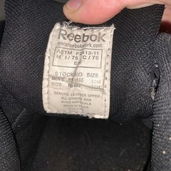 Reebok Tiahawk Work Boots Black Waterproof Mens Size 10 Black