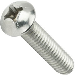10-32 x 3/8″ Phillips Round Head Machine Screws Stainless Steel 18-8 Qty 100