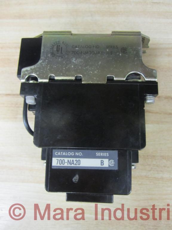 Allen Bradley 700-NM200A1 Relay 700NM200A1 w/ Deck 700-NA20