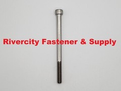 M6-1.0 x 85 Stainless Socket Allen Head Bolts M6x1.0x85 Screws 6mm x 1.0 x 85mm