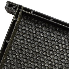 10-Pk Black Plastic Heavy-Duty Wax Coated 9″ Deep Sheet with Foundation