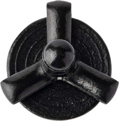 50Pcs 3/16 X 1 Large Head Tri-Fold Exploding Aluminum Pop Rivets (Black)