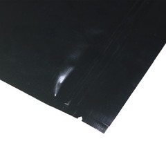 Food Safe Black Mylar Storage Bags Heat Seal Packaging Bags Waterproof Wrappers