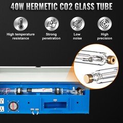 8X12″ 40W CO2 Laser Engraver Engraving Cutter Cutting Machine Durable Fast Speed