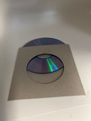 100 NEW 250 GRAM 5″ PAKRITE ECO CARDBOARD CD DVD SLEEVES W/WINDOW SF10ECO