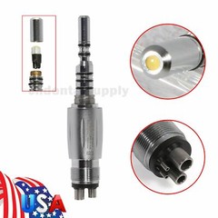 Dental 4 Hole Coupling LED Coupler for KAVO Multiflex Lux Fiber Optic Handpiece