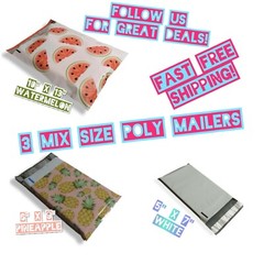 35 Poly Mailers Three Mix Size Variety Pack