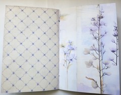 Junk Journal Blank Booklet “LAVENDER DREAMS” Vintage Purples 40pgs