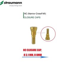 Dental NC Closure Screw Healing Cap Abutment Fits Straumann ITI Screwdriver