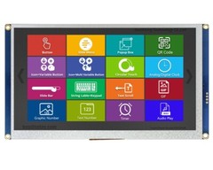 7 inch 1024×600 HMI Intelligent Smart UART SPI Touch IPS TFT LCD Display