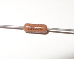 2 pcs RN55C and RN55D type 1% 1/8W Film Resistors by Vishay, Select from menu